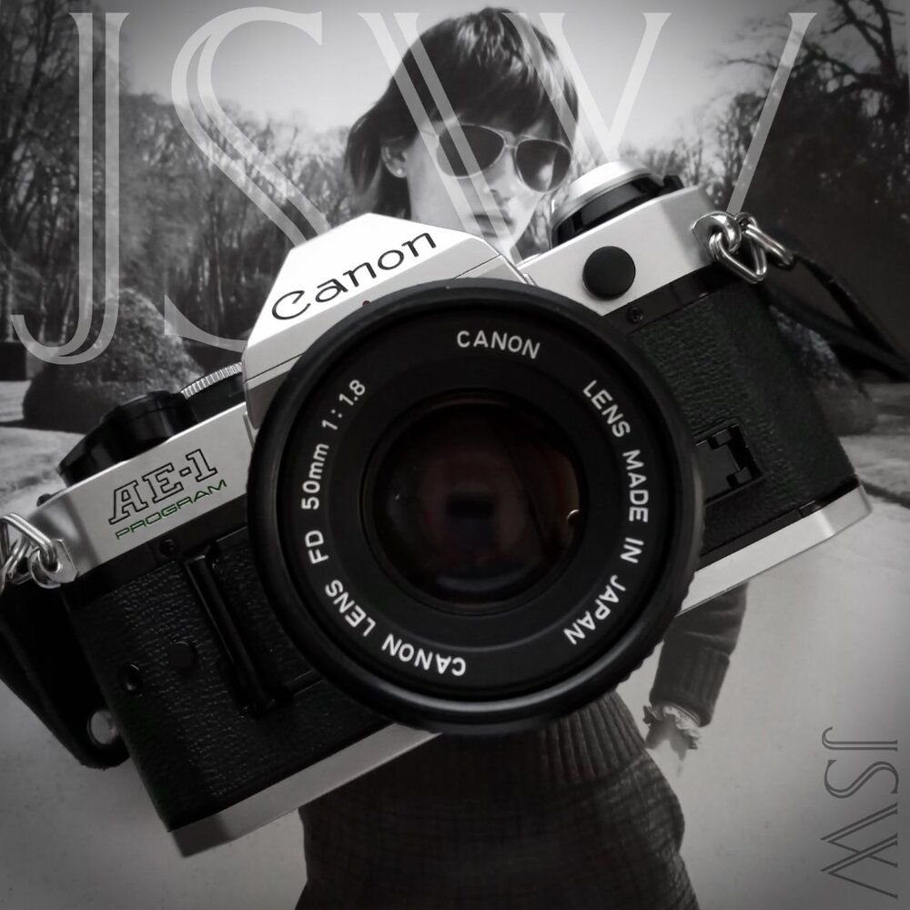 Canon AE-1 Program 35mm SLR Film Camera